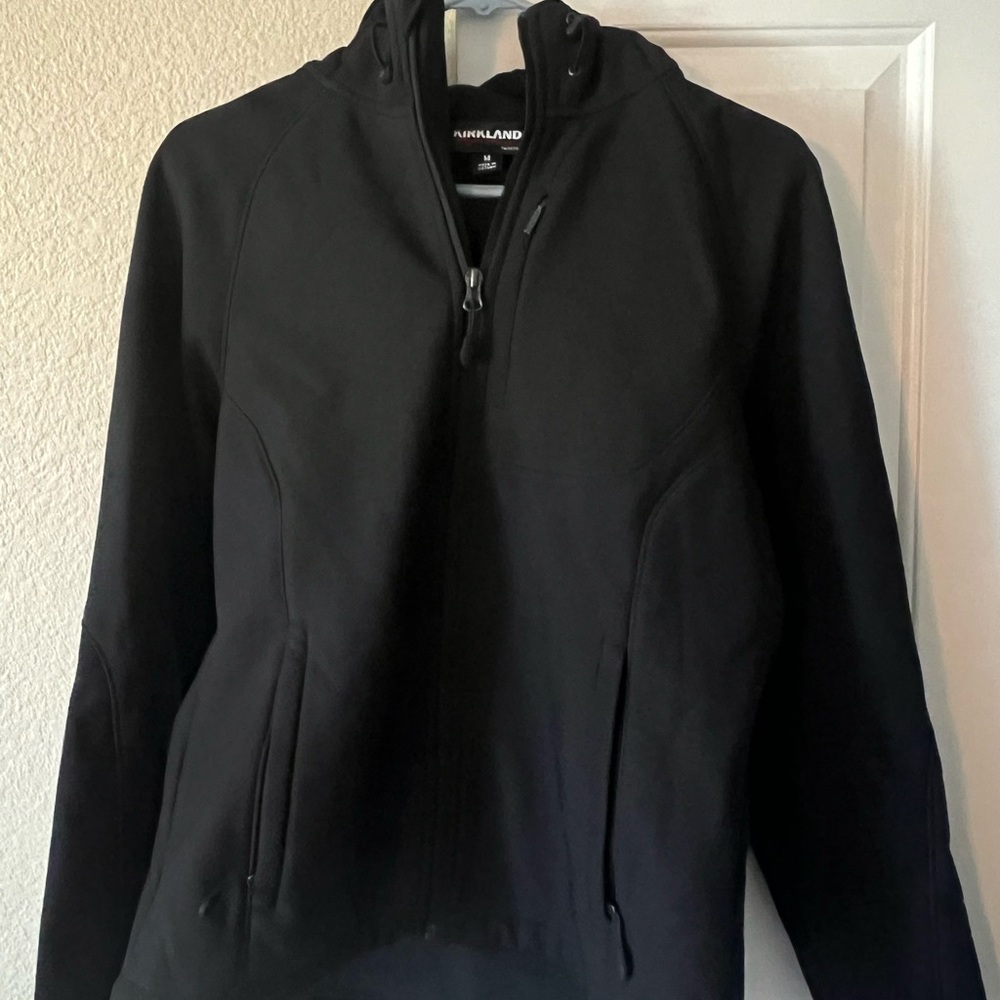 Women's Black Hooded Jacket